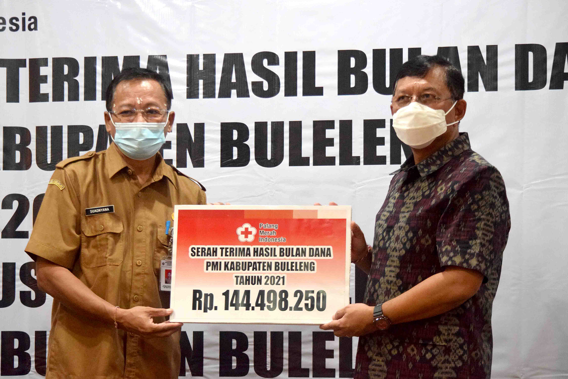 Hasil Bulan Dana PMI Untuk Penanggulangan Bencana - Koran Buleleng